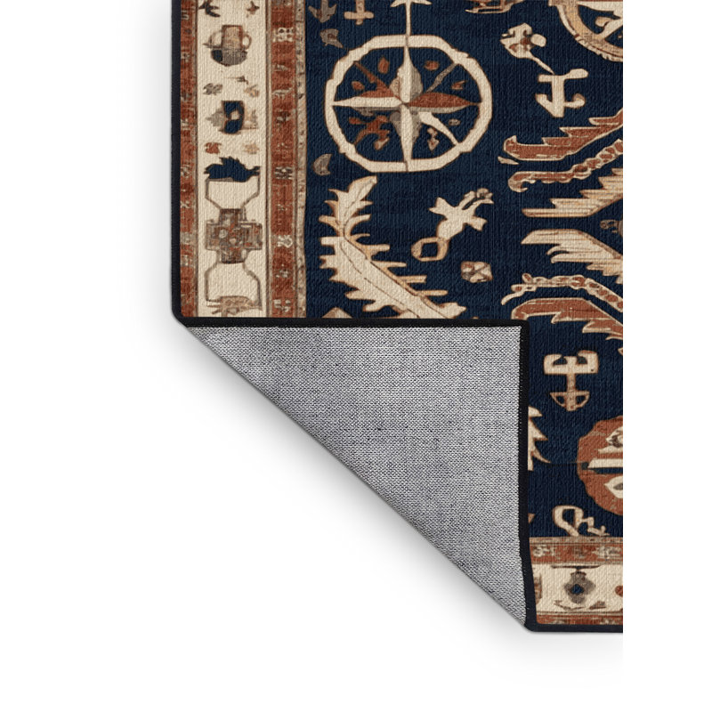 Machine Washable Turkish Gray Area Rug