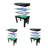 KICK Quad 4-In-1 Multi Game Table-93981921