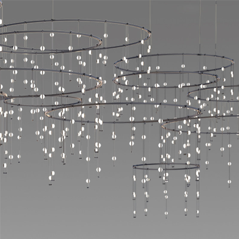 Suspenders® 543 - Light LED Chandelier