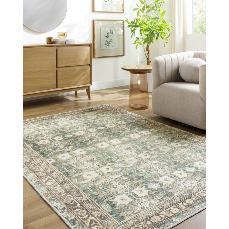 Alburgh Washable Oriental Indoor Rug, Runner 2'2" x 11"