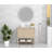 Mena 36" Single Vanity With Porcelain Top, Pre Assembled