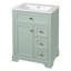 Meuble-lavabo de salle de bain avec support de rangement à 2 niveaux-540097675