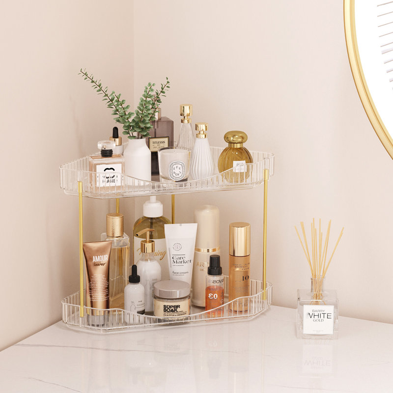 Plastic / Acrylic Bathroom Shelves, Clear
