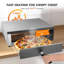 Four à pizza électrique de comptoir WeChef 1700W pour pizza commerciale de 16 po