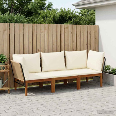 Patio Sofa with Cushions