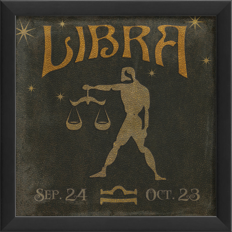 Libra, impression encadrée Zodiac