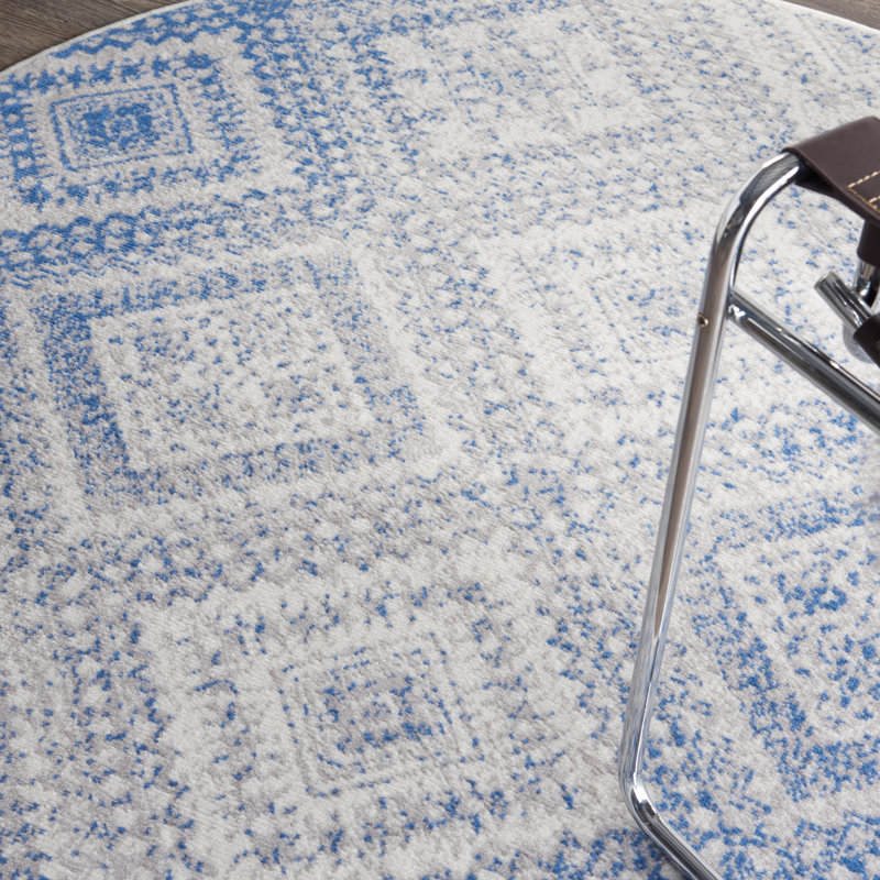 Geometric Indoor Rug, Rectangle 8'4" x 11'6"