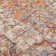 Machine Washable Indoor/Outdoor Xhevrie Copper Rug