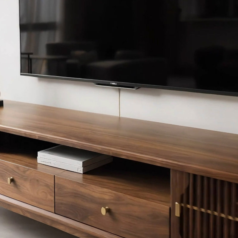 Nouveau meuble télé de style chinois rétro, H 18,11 po x L 86,61 po x l 14,96 po