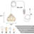 Bettye 1 - Light Stainless Steel LED Pendant