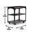 Sherlock - Cart With Casters - Black