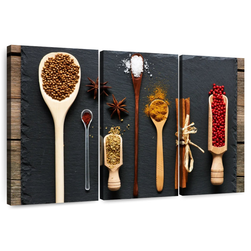 Yarlin Kitchen Spices, 42" H x 65" W