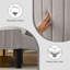 Lit plateforme simple avec tête de lit ajustable en tissu Aldora-306472038