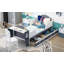 Lit plateforme simple en forme de bateau avec deux tiroirs Nikki