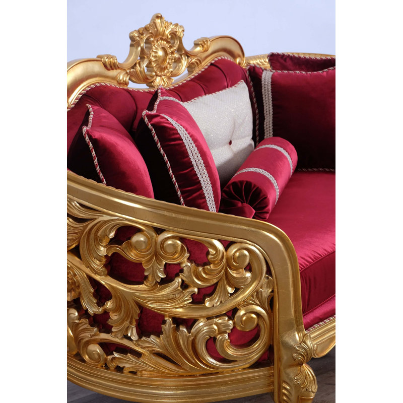 Bellagio II Velvet Loveseat