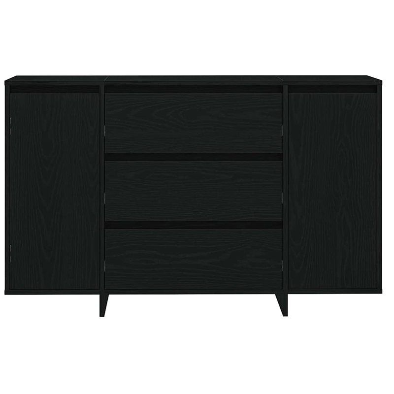 120cm Sideboard, Black Oak