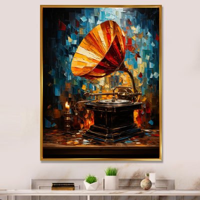 Cohby Phonograph Mosaic - Reproduction