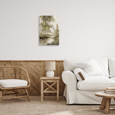 Spring River in Forest Canvas, design by T.C. Chiu