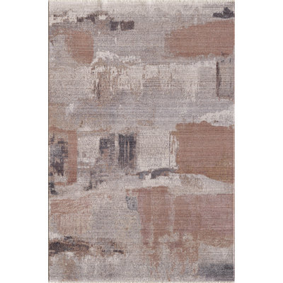 Tapis performance tissé à la machine Adele Palette - rosé - 11 pi 6 po x 15 pi 3 po