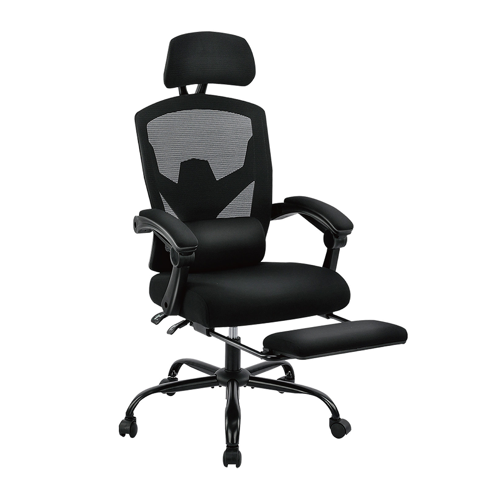 Hrinder Ergonomic Mesh Task Chair with Footrest