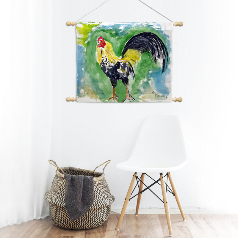 Suspension murale coq bantam Trenton