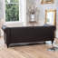 Schubert 3 Seater Faux Leather Sofa-710962622