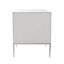 Table de chevet 2 tiroirs Pearl