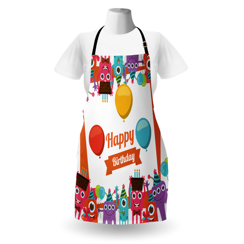 No Pattern Bib Apron