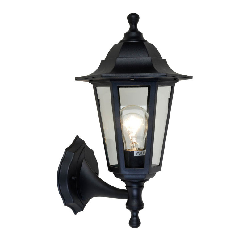 Sukriye Black Outdoor Wall Lantern