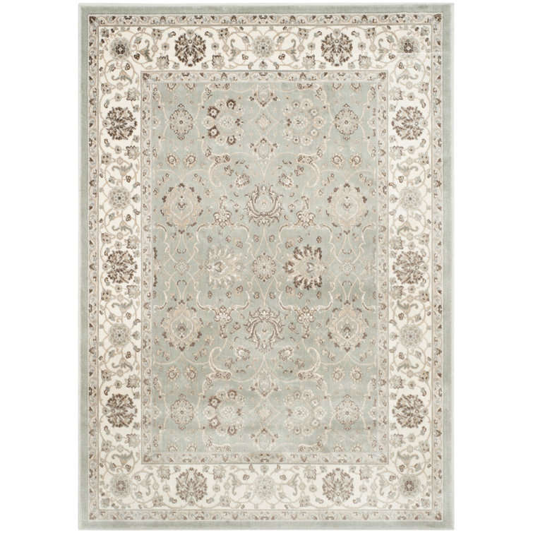 Tapis oriental en viscose en argent / crème Ensembles de jardin