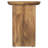 Round Solid Mango Wood Accent End Table