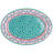Gibson Home Oval Ceramic Platter