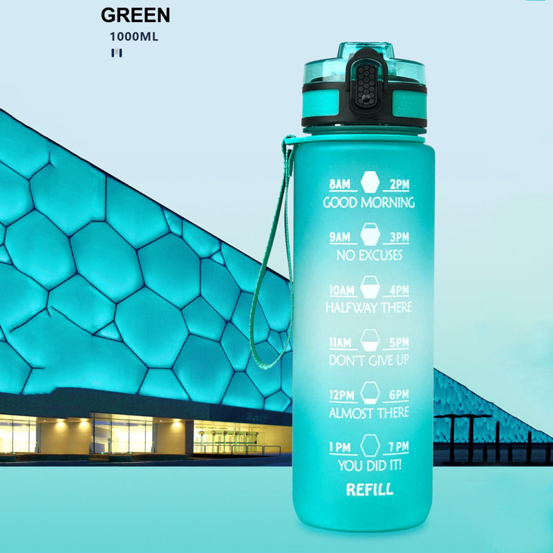 Bouteille d'eau BPA Sports de plein air Bouteille d'eau Bouteille de camping portable étanche