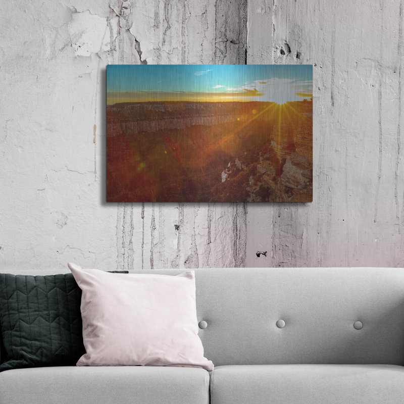 Lark Manor ™ «Utah Colors» par Epic Portfolio, art mural en métal, H 24 po x l 36 po