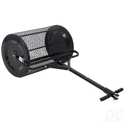 Peat Moss Spreader 36Inch,Compost Spreader Metal Mesh,2 In 1 ATV  And T Shaped Handle For Planting Seeding,Lawn And Garden Care Manure Spreaders Roller
