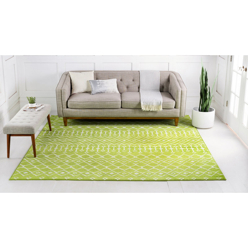 Mastandrea Geometric Indoor Rug, Rectangle 7'10" x 10'