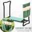 Siège de jardin, conception pliable pour faciliter le transport et grand siège pliant pour sac à outils - confortable avec pochette incluse