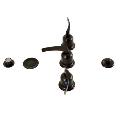Robinet de bidet vertical à large entraxe Centurion