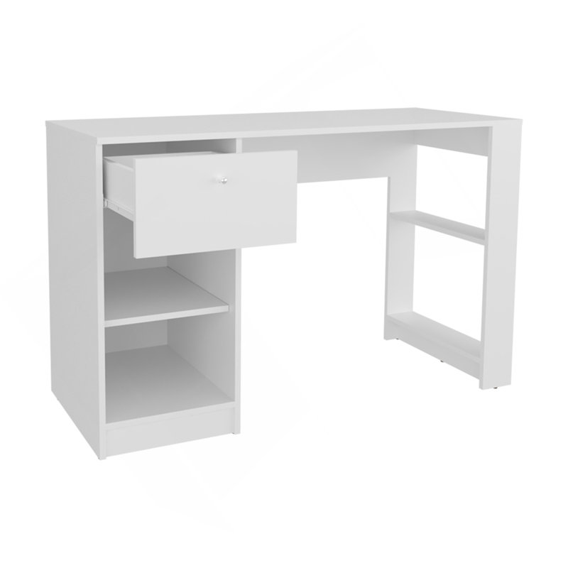 Bureau Menlo, bureau, blanc