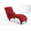 Chaise longue capitonnée en velours-290435525