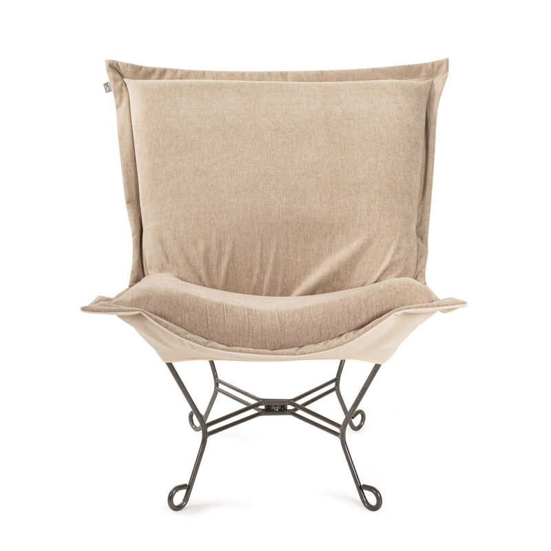 Chaise et cadre Komodo Sand Puff, Sable
