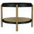 Benson Black Round End Table
