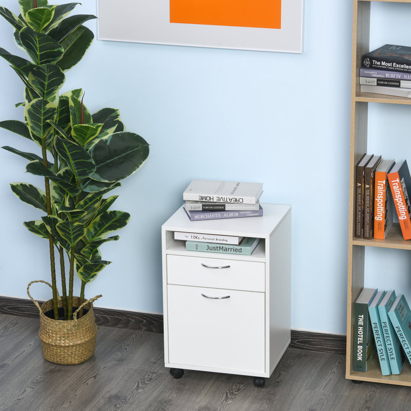 Lemaster 15.7'' Wide 1 - Drawer Filing Storage Cabinet, White