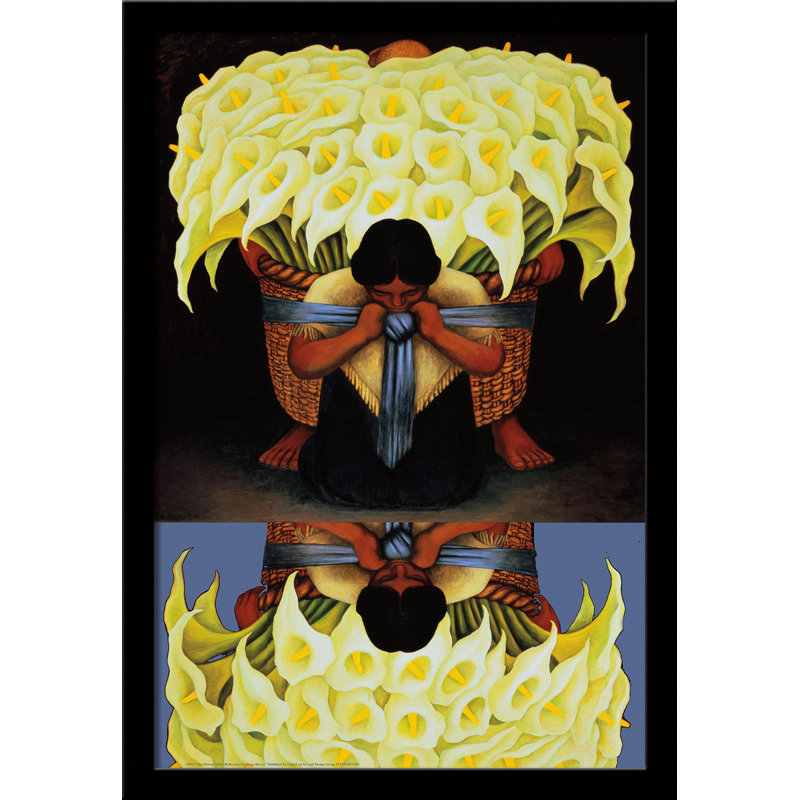 Reproduction d’art graphique encadrée par Diego Rivera