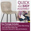 Mose Upholstered Dining Chair Set-94830134-123755100