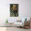 Autoportrait, vers 1877-1880. Estampe d'art mural abstrait contemporain.-822698862