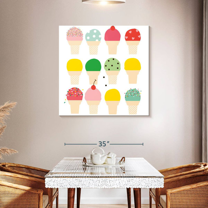 Yarlin Ice Cream Fun, H 39 po x l 39 po