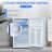 3.2 Cu.Ft Mini Fridge with Freezer – Compact, Quiet Refrigerator with Adjustable Thermostat, Reversible Door, Space-Saving Design for Bedroom, Office, Dorm, RV-116510842