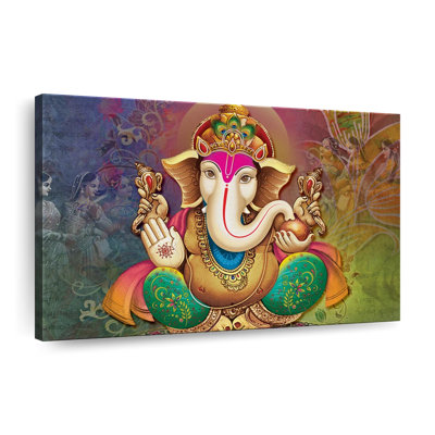 «Hindu Deity Ganesh», reproduction sur toile