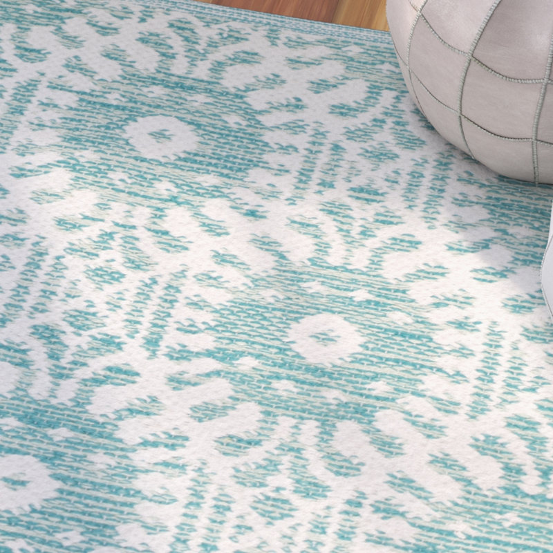 Tapis géométrique tissé à la main Clemence, Tapis de couloir 2 pi 3 po x 7 pi